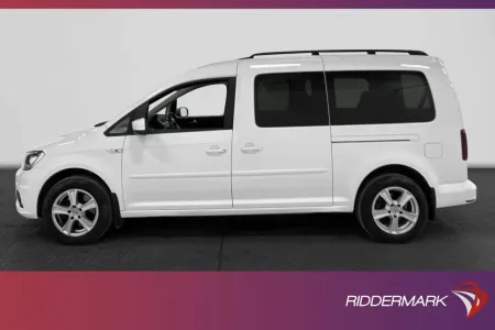 Volkswagen Caddy Maxi Life 1.4TGI DSG Dragkrok 7-Sits Moms